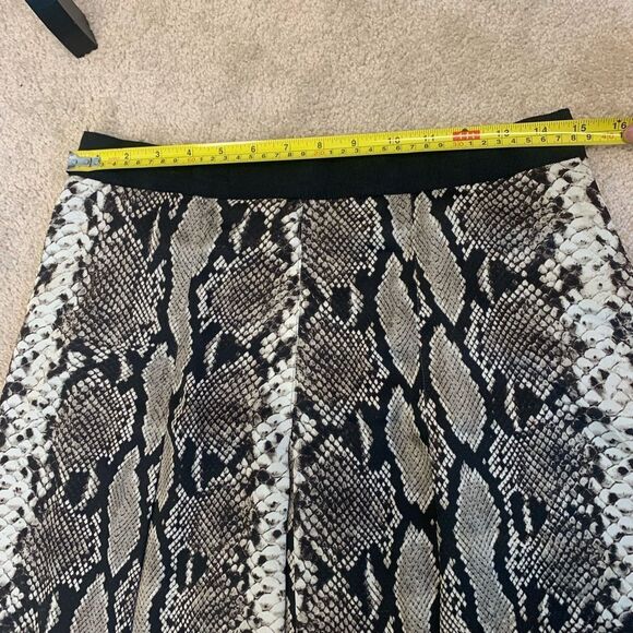 Jones New York Collection gray snake print Skirt Sz 4 - Picture 9 of 12